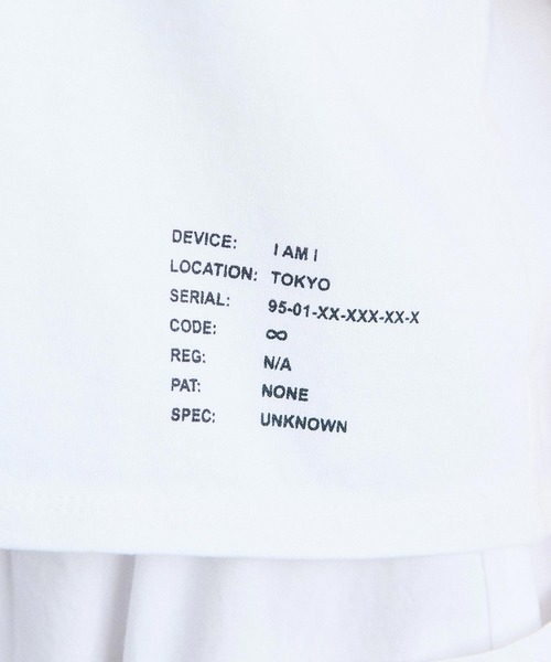 I am I in fact...（アイアムアイインファクト）の「MOONY TEE（Tシャツ/カットソー・レディース・ホワイト・FREE）」の21枚目の写真