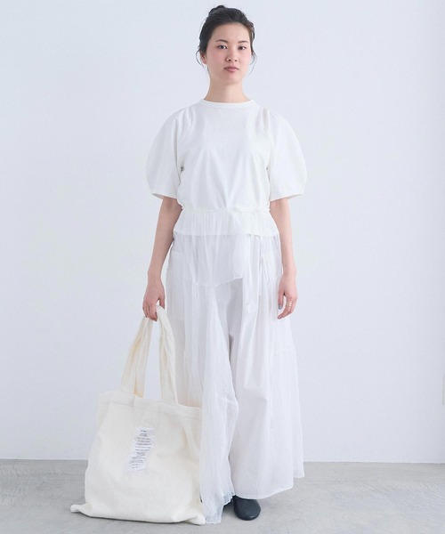 I am I in fact...（アイアムアイインファクト）の「MOONY TEE（Tシャツ/カットソー・レディース・ホワイト・FREE）」の14枚目の写真