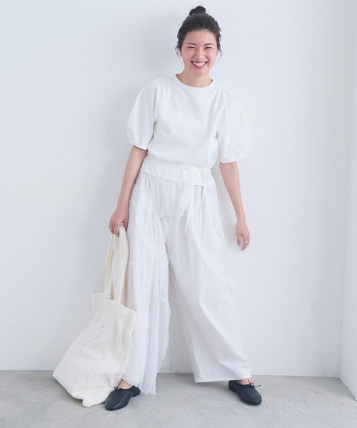 I am I in fact...（アイアムアイインファクト）の「MOONY TEE（Tシャツ/カットソー・レディース・ホワイト・FREE）」の15枚目の写真