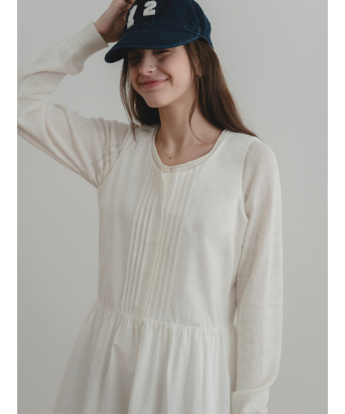 THEMITTEN(ザ・ミトン)の「Biscuit one-piece (ivory)(ワンピース・レディース・その他・FREE)」の2枚目の写真