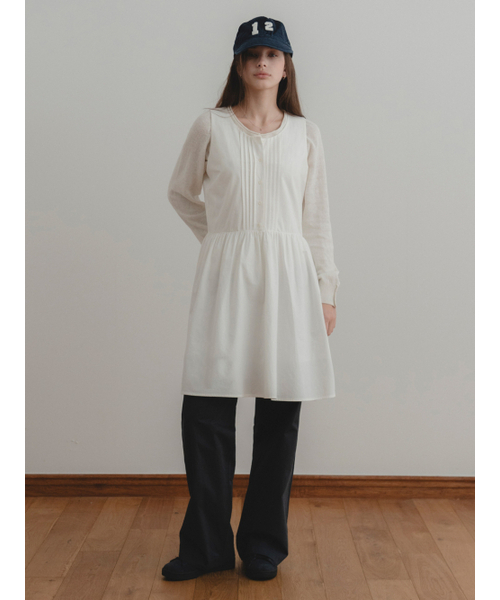 THEMITTEN(ザ・ミトン)の「Biscuit one-piece (ivory)(ワンピース・レディース・その他・FREE)」の4枚目の写真