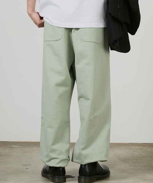 superNova.（スーパーノヴァ）の「superNova. 1tuck sweat pants / SN-437A，SN-437B 秋服 冬服（スウェットパンツ・メンズ・ミント/アイボリー・FREE）」の17枚目の写真
