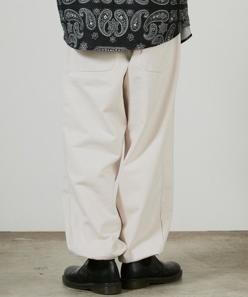 superNova.（スーパーノヴァ）の「superNova. 1tuck sweat pants / SN-437A，SN-437B 秋服 冬服（スウェットパンツ・メンズ・ミント/アイボリー・FREE）」の7枚目の写真