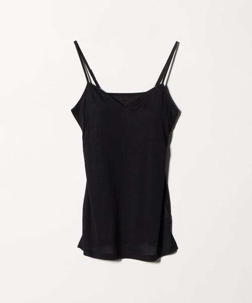 Steven Alan（スティーブンアラン）の「＜COCOONA SKINWEAR＞CUP CAMISOLE/キャミソール（キャミソール・レディース・ブラック/ダークグレー・1）」の2枚目の写真