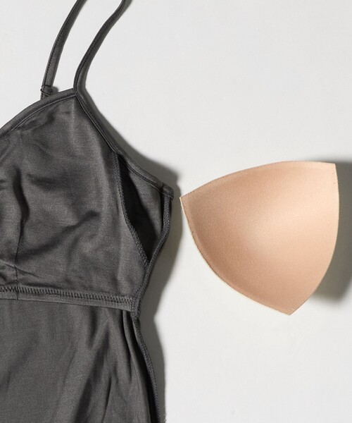 Steven Alan（スティーブンアラン）の「＜COCOONA SKINWEAR＞CUP CAMISOLE/キャミソール（キャミソール・レディース・ブラック/ダークグレー・1）」の9枚目の写真