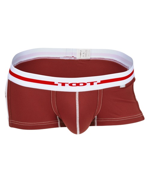 TOOT（トゥート）の「サイドエンブレム メッシュ ボクサー（ボクサーパンツ・メンズ・ボルドー/ホワイト/ネイビー・MEDIUM/SMALL/X-LARGE/LARGE）」の5枚目の写真