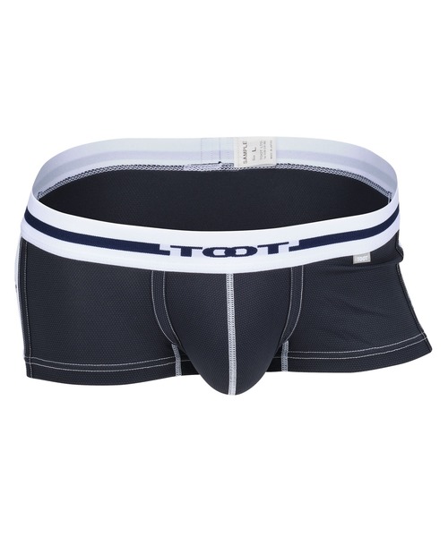 TOOT（トゥート）の「サイドエンブレム メッシュ ボクサー（ボクサーパンツ・メンズ・ボルドー/ホワイト/ネイビー・MEDIUM/SMALL/X-LARGE/LARGE）」の6枚目の写真