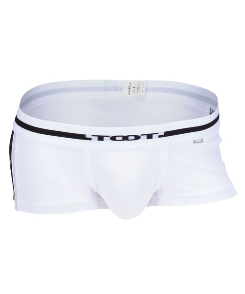 TOOT（トゥート）の「サイドエンブレム メッシュ ボクサー（ボクサーパンツ・メンズ・ボルドー/ホワイト/ネイビー・MEDIUM/SMALL/X-LARGE/LARGE）」の7枚目の写真