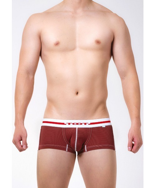 TOOT（トゥート）の「サイドエンブレム メッシュ ボクサー（ボクサーパンツ・メンズ・ボルドー/ホワイト/ネイビー・MEDIUM/SMALL/X-LARGE/LARGE）」の8枚目の写真