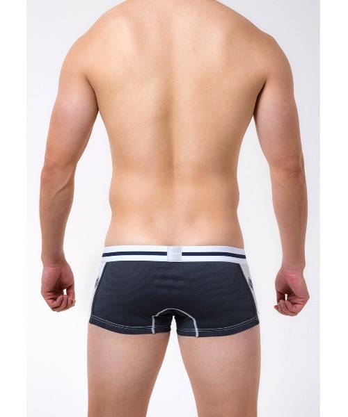 TOOT（トゥート）の「サイドエンブレム メッシュ ボクサー（ボクサーパンツ・メンズ・ボルドー/ホワイト/ネイビー・MEDIUM/SMALL/X-LARGE/LARGE）」の11枚目の写真