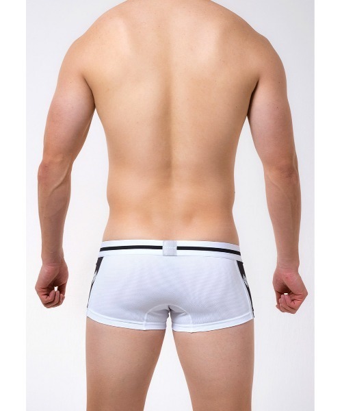 TOOT（トゥート）の「サイドエンブレム メッシュ ボクサー（ボクサーパンツ・メンズ・ボルドー/ホワイト/ネイビー・MEDIUM/SMALL/X-LARGE/LARGE）」の13枚目の写真