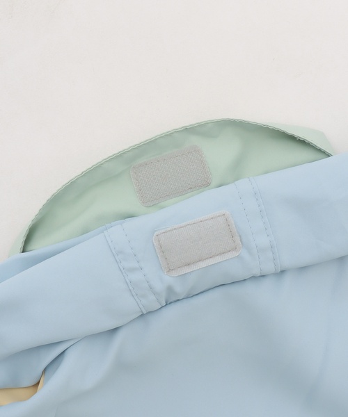 petit main（プティマイン）の「【撥水加工】配色ウィンブレ（ナイロンジャケット・キッズ・カラフル/ネイビー/黄緑系/アイボリー・100cm/80ｃｍ/120cm/90cm/110cm/130cm）」の17枚目の写真