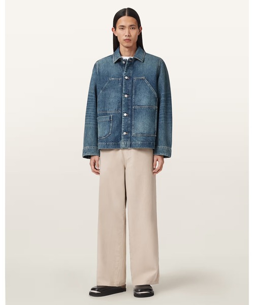 ALLSAINTS（オールセインツ）の「MUKESH DENIM JACKET | MUKESH デニム ジャケット（デニムジャケット・メンズ・インディゴブルー・XS/S/M/L）」の7枚目の写真