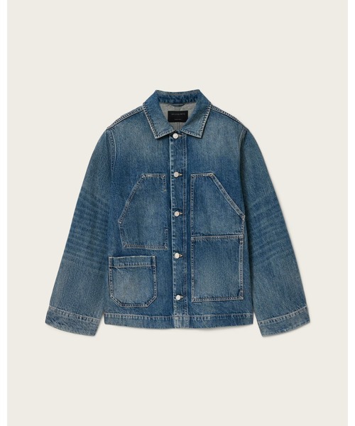 ALLSAINTS（オールセインツ）の「MUKESH DENIM JACKET | MUKESH デニム ジャケット（デニムジャケット・メンズ・インディゴブルー・XS/S/M/L）」の10枚目の写真