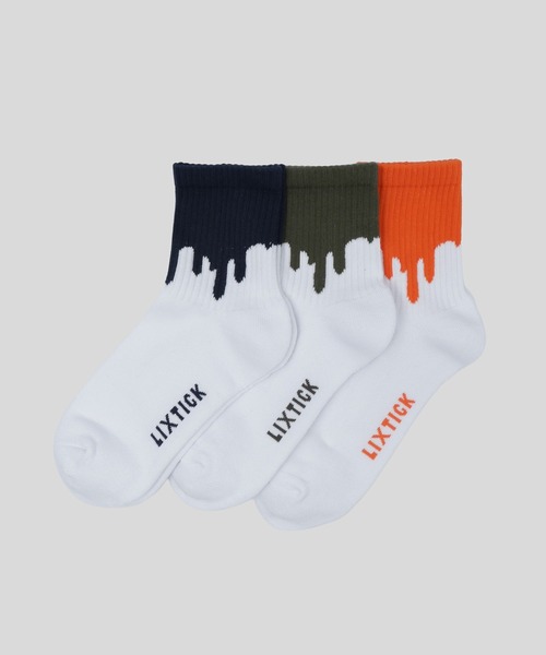 LIXTICK(リックスティック)の「LIXTICK 26SS 3RD(ソックス/靴下・メンズ・マルチ・ONE SIZE)」の1枚目の写真