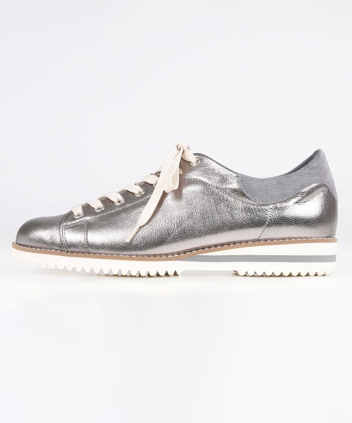 BARCLAY(バークレー)の「BARCLAY(バークレー)スニーカー(スニーカー・レディース・アイボリー/シルバー・23cm/23.5cm/24cm/24.5cm/22cm)」の9枚目の写真