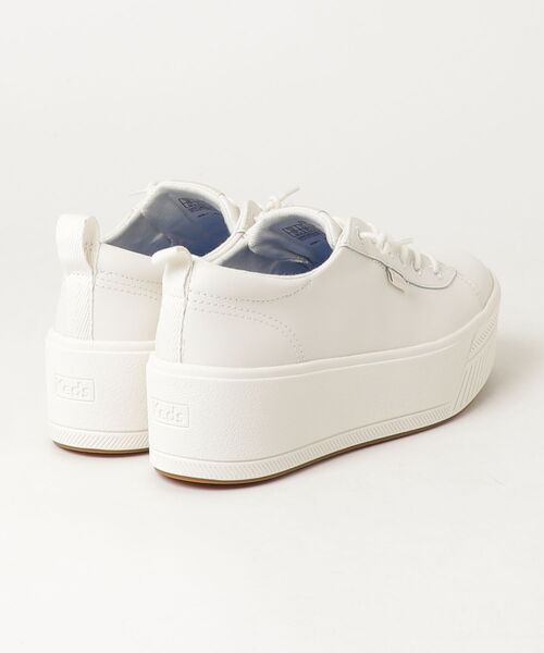 Keds（ケッズ）の「Keds ケッズ スカイラー スリップオン レザー オフホワイト（スニーカー・レディース・オフホワイト・23.5cm/24.0cm/25.0cm/23.0cm/22.5cm/24.5cm）」の6枚目の写真