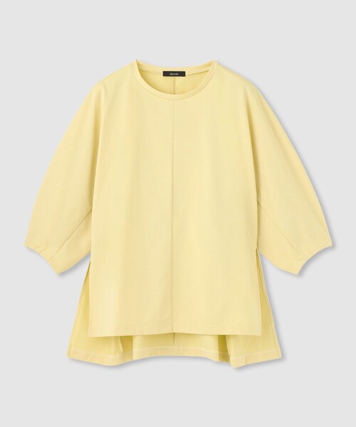 allureville（アルアバイル）の「【ATELIER Line】クルーコクーンT-シャツIRT（Tシャツ/カットソー・レディース・ブラック/ホワイト/イエロー・2）」の3枚目の写真