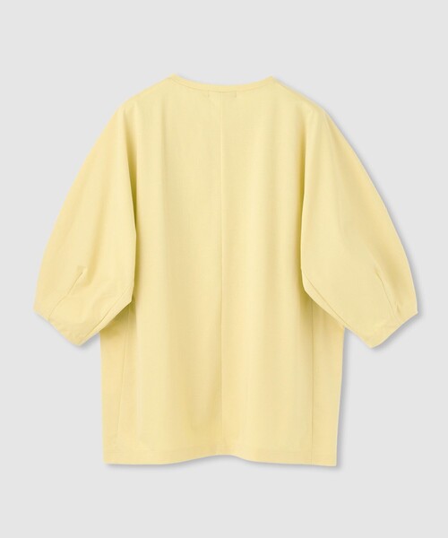 allureville（アルアバイル）の「【ATELIER Line】クルーコクーンT-シャツIRT（Tシャツ/カットソー・レディース・ブラック/ホワイト/イエロー・2）」の4枚目の写真