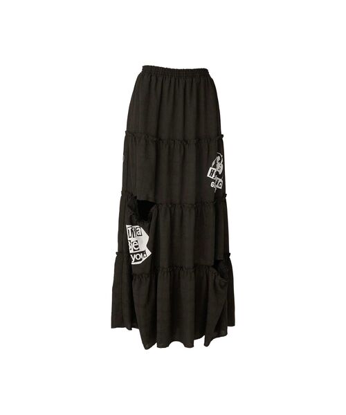 ヒステリックグラマー SCRATCH FEVER メッシュスカート HYSTERIC GLAMOUR（ヒステリックグラマー）の「SCRATCH FEVERメッシュ