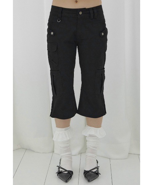 A'GEM/9 × .kom 『FANCY CLUB/ファンシークラブ』 CARGO CAPRI PANTS
