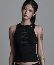 ◇ASYOUARE◇ソーイング ターン ロゴ スリーブレス SEWING TURN LOGO SLEEVELESS