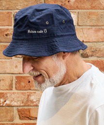 Maison code 13（メゾンコードサーティーン）の「mko13451-cotton bucket hat バケットハット(M26S-33)（ハット）」