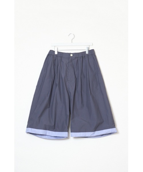 DISCOVERED（ディスカバード）の「DISCOVERED LAYERED SHORTS（その他パンツ・メンズ・ストライプ/グレー・3/1）」の2枚目の写真