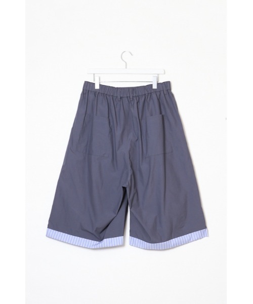 DISCOVERED（ディスカバード）の「DISCOVERED LAYERED SHORTS（その他パンツ・メンズ・ストライプ/グレー・3/1）」の5枚目の写真