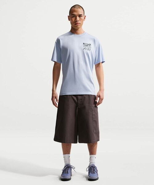 NIKE(ナイキ)の「ナイキ スポーツウェア Tシャツ / Nike Sportswear T-Shirt IH1370-407 Hydrogen Blue(Tシャツ/カットソー・メンズ・クリアブルー・S/M/L/2XL/XL)」の5枚目の写真