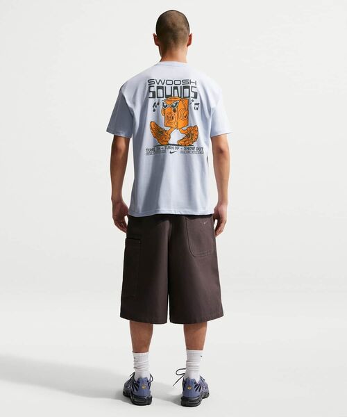 NIKE(ナイキ)の「ナイキ スポーツウェア Tシャツ / Nike Sportswear T-Shirt IH1370-407 Hydrogen Blue(Tシャツ/カットソー・メンズ・クリアブルー・S/M/L/2XL/XL)」の6枚目の写真