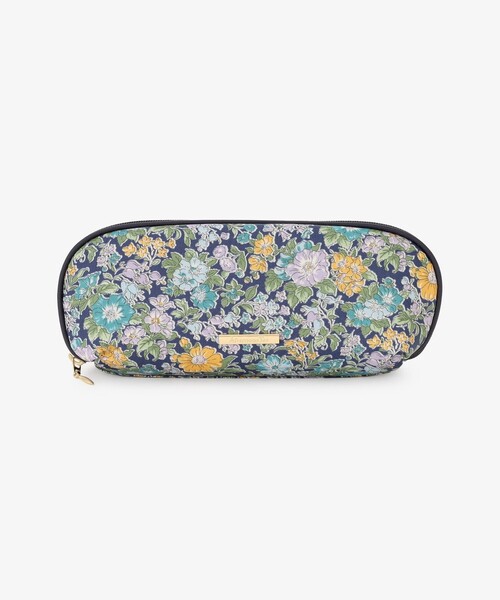 Afternoon Tea(アフタヌーンティー)の「眼鏡ケース/リバティプリント(メガネ・レディース・ネイビー/ベージュ・ONE SIZE)」の2枚目の写真