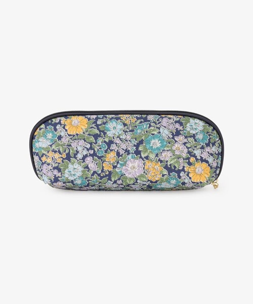 Afternoon Tea(アフタヌーンティー)の「眼鏡ケース/リバティプリント(メガネ・レディース・ネイビー/ベージュ・ONE SIZE)」の8枚目の写真