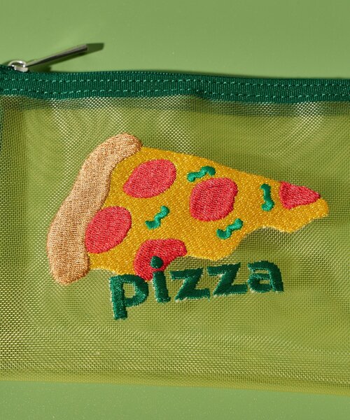 BIRTHDAY BAR（バースデイバー）の「【WEB限定】FOOD刺繍メッシュポーチ（ポーチ・レディース・ブルー系その他/オレンジ/レモンイエロー・0）」の6枚目の写真