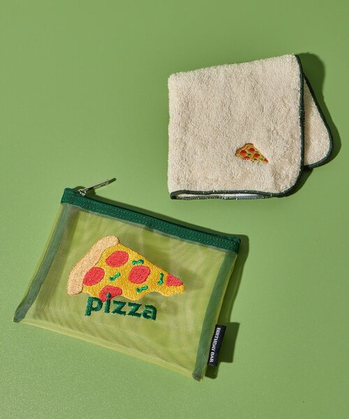 BIRTHDAY BAR（バースデイバー）の「【WEB限定】FOOD刺繍メッシュポーチ（ポーチ・レディース・ブルー系その他/オレンジ/レモンイエロー・0）」の9枚目の写真