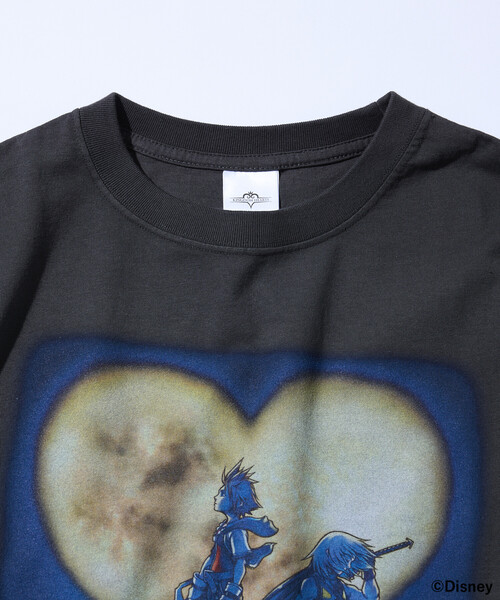 FREAK'S STORE(フリークスストア)の「FREAK’S STORE/フリークスストア KINGDOM HEARTS / VISUAL TEE/キングダム ハーツ/ビジュアルTシャツ(Tシャツ/カットソー・メンズ・ホワイト/ブラック・MEDIUM/LARGE/X-LARGE)」の6枚目の写真