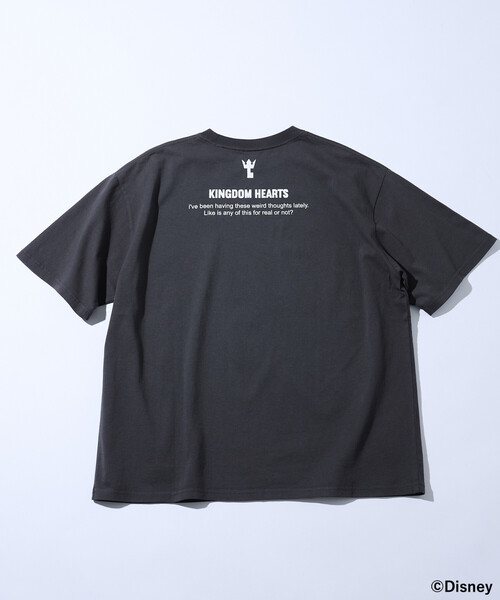 FREAK'S STORE(フリークスストア)の「FREAK’S STORE/フリークスストア KINGDOM HEARTS / VISUAL TEE/キングダム ハーツ/ビジュアルTシャツ(Tシャツ/カットソー・メンズ・ホワイト/ブラック・MEDIUM/LARGE/X-LARGE)」の10枚目の写真