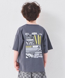 pairmanon（ペアマノン）の「【綿100%】ユニセックス ニュースペーパー風プリント 半袖Tシャツ（Tシャツ/カットソー）」