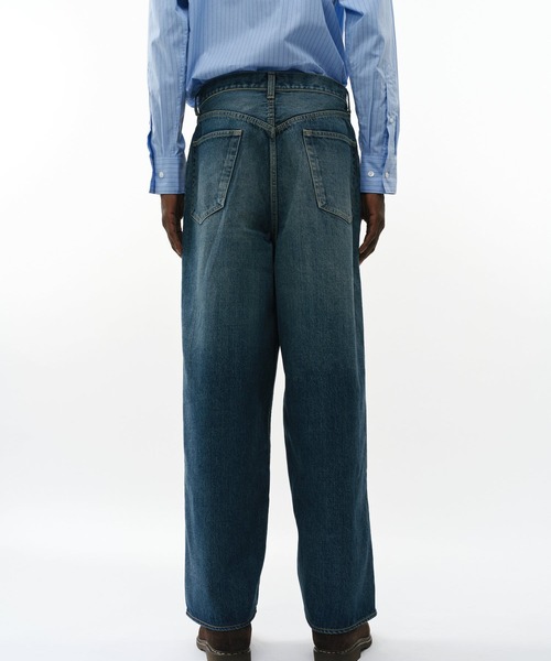 marka（マーカ）の「BAGGY JEANS（デニムパンツ・メンズ・インディゴブルー・1/2）」の3枚目の写真