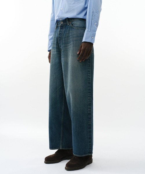 marka（マーカ）の「BAGGY JEANS（デニムパンツ・メンズ・インディゴブルー・1/2）」の4枚目の写真