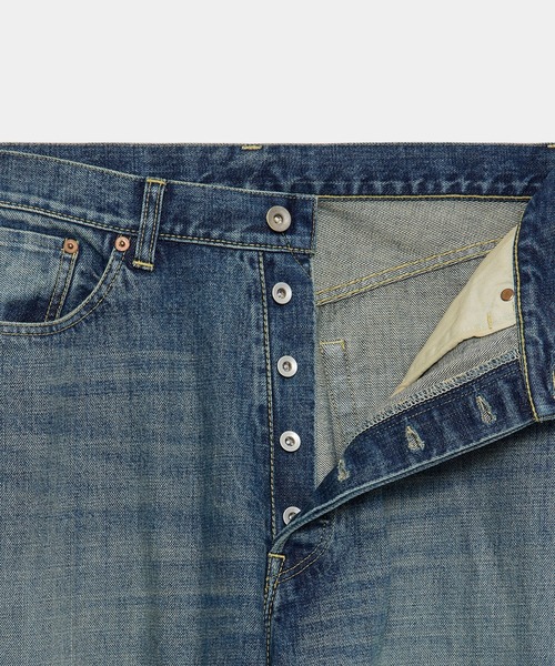 marka（マーカ）の「BAGGY JEANS（デニムパンツ・メンズ・インディゴブルー・1/2）」の5枚目の写真