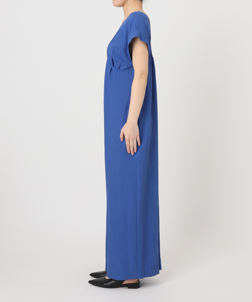 SLOBE IENA（スローブイエナ）の「シュリンクPEデザインオールインワン（つなぎ/オールインワン・レディース・ブラック/ブルー系その他・36/38）」の15枚目の写真