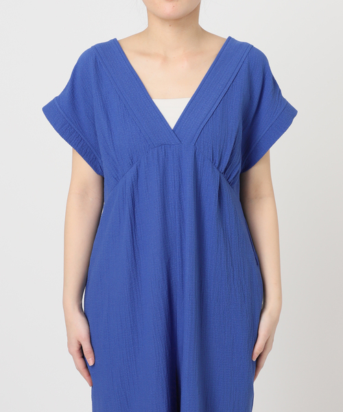 SLOBE IENA（スローブイエナ）の「シュリンクPEデザインオールインワン（つなぎ/オールインワン・レディース・ブラック/ブルー系その他・36/38）」の18枚目の写真