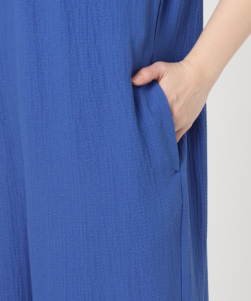 SLOBE IENA（スローブイエナ）の「シュリンクPEデザインオールインワン（つなぎ/オールインワン・レディース・ブラック/ブルー系その他・36/38）」の21枚目の写真