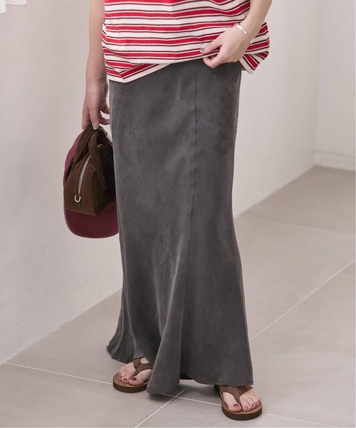 JOURNAL STANDARD（ジャーナルスタンダード）の「ヴィンテージキュプラローンスカート（スカート・レディース・ブラウン/ブラック系その他・38/36）」の7枚目の写真