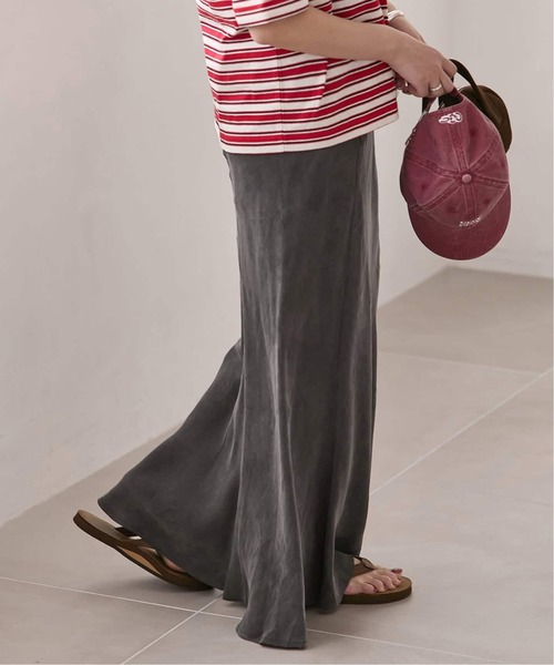 JOURNAL STANDARD（ジャーナルスタンダード）の「ヴィンテージキュプラローンスカート（スカート・レディース・ブラウン/ブラック系その他・38/36）」の10枚目の写真