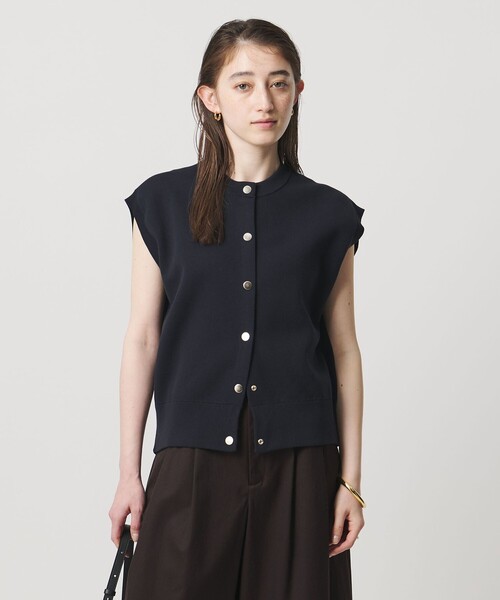 UNITED ARROWS(ユナイテッドアローズ)の「スウェットライク ベスト ‐ウォッシャブル‐(ベスト・レディース・グレー系/ネイビー・FREE)」の17枚目の写真