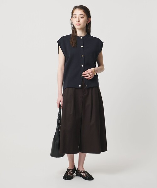 UNITED ARROWS(ユナイテッドアローズ)の「スウェットライク ベスト ‐ウォッシャブル‐(ベスト・レディース・グレー系/ネイビー・FREE)」の16枚目の写真