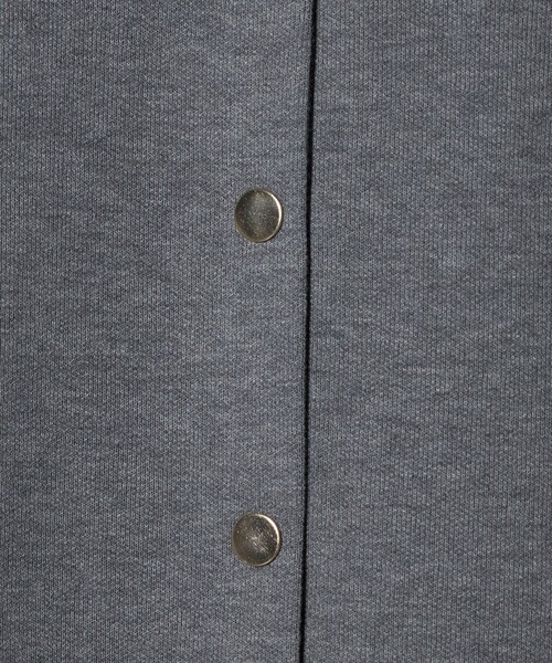 UNITED ARROWS(ユナイテッドアローズ)の「スウェットライク ベスト ‐ウォッシャブル‐(ベスト・レディース・グレー系/ネイビー・FREE)」の6枚目の写真