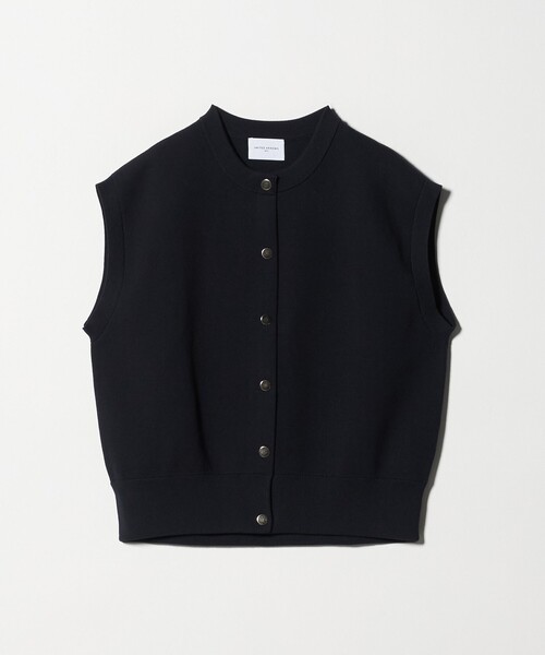 UNITED ARROWS(ユナイテッドアローズ)の「スウェットライク ベスト ‐ウォッシャブル‐(ベスト・レディース・グレー系/ネイビー・FREE)」の4枚目の写真